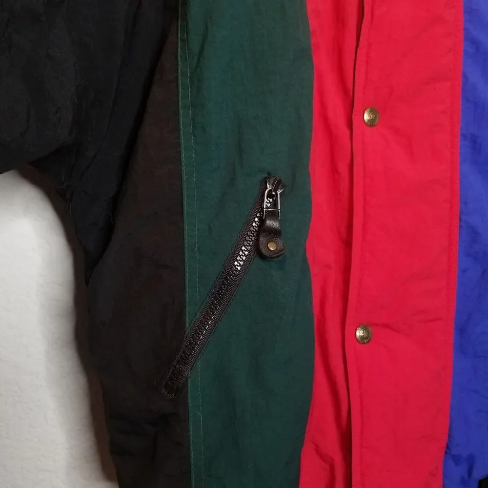 Vintage 90s Boys Snow Jacket Sz L Below Zero  Sz L Skiing Resort Winter - Picture 7 of 12